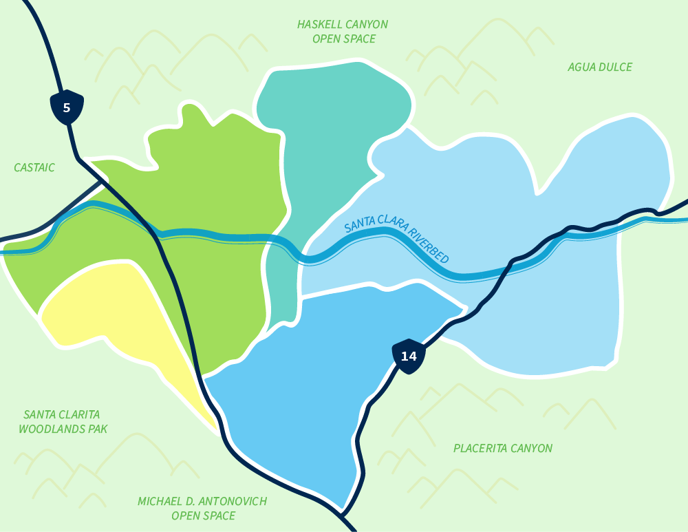 Map - Santa Clartia Valley