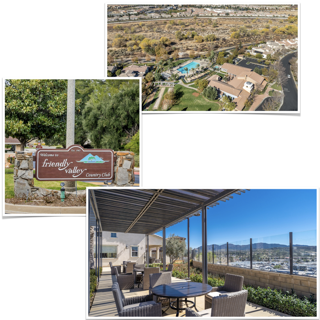 Santa Clarita 55+ communities featuring Belcaro, Friendly Valley, and Galloway